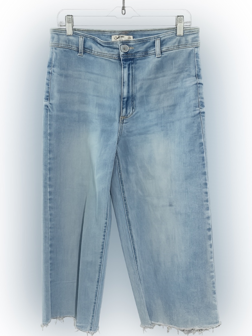 Oat New York Light Blue High-Waist Straight Jeans
